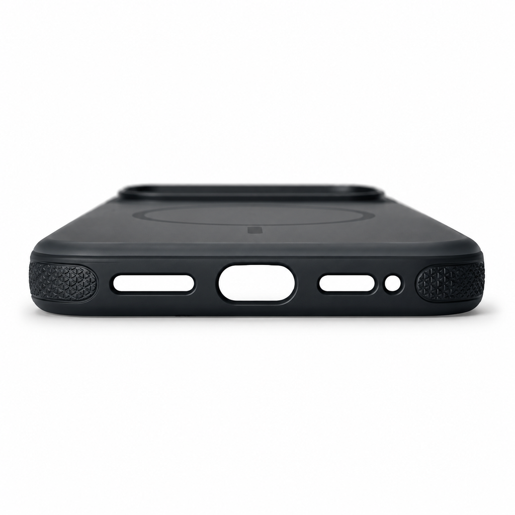 iPhone 17 Pro Magnetic Matte Protective Case-Black