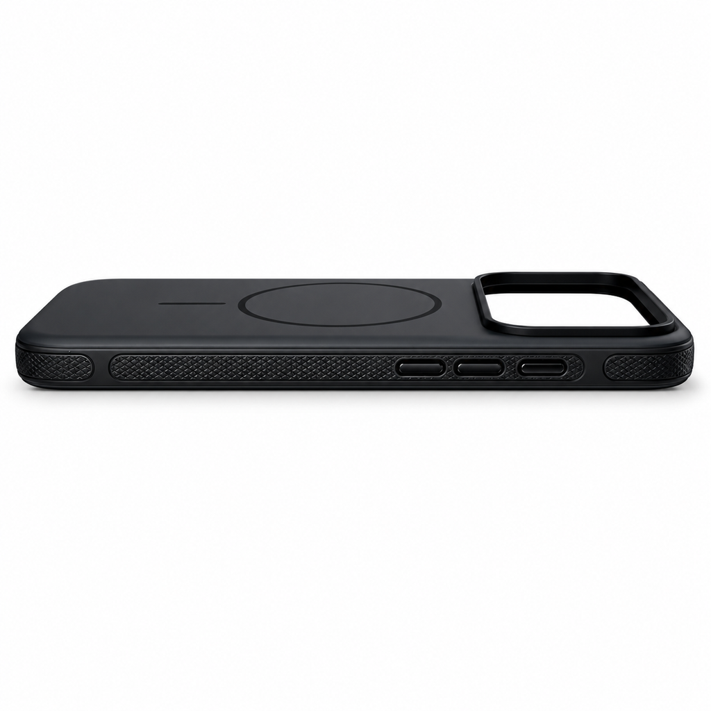 iPhone 17 Pro Magnetic Matte Protective Case-Black
