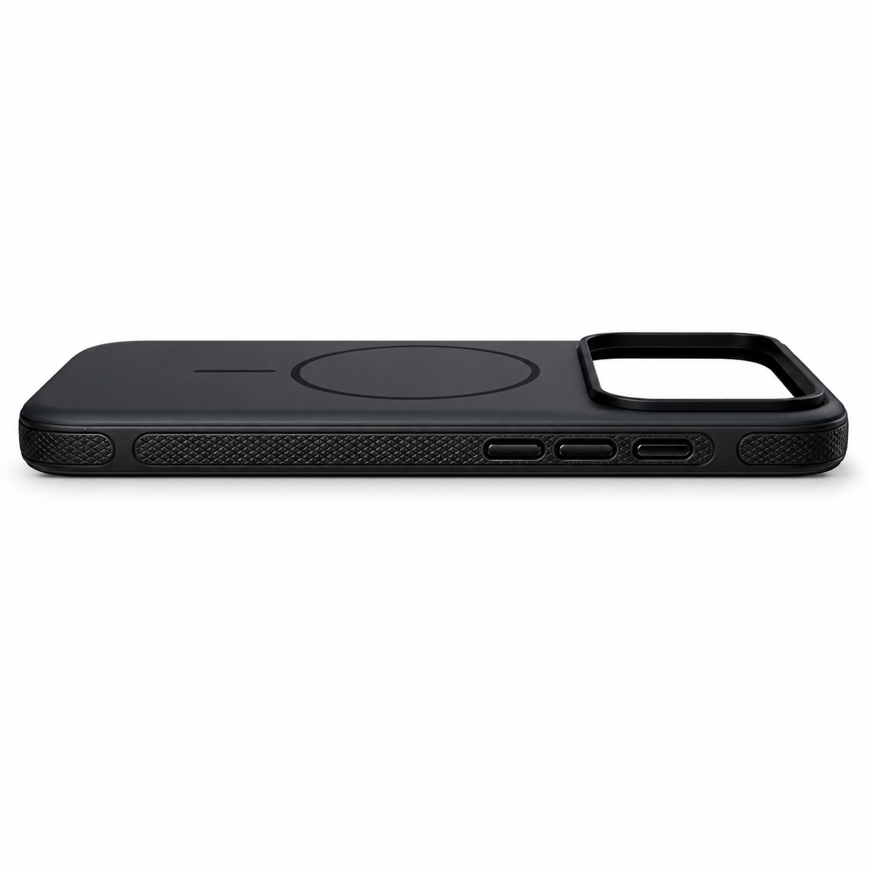 iPhone 17 Pro Magnetic Matte Protective Case-Black