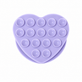 PopGrip MagSafe Suction Heart - Purple