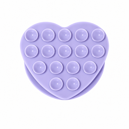 PopGrip MagSafe Suction Heart - Pink