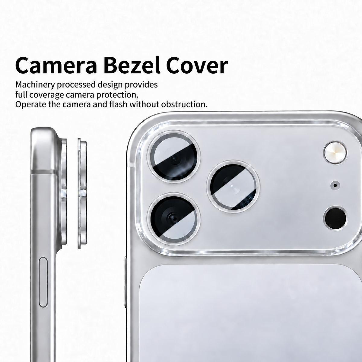 9D Full Camera Lens Metal Cover -Full