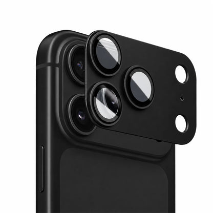 9D Full Camera Lens Metal Cover-Black