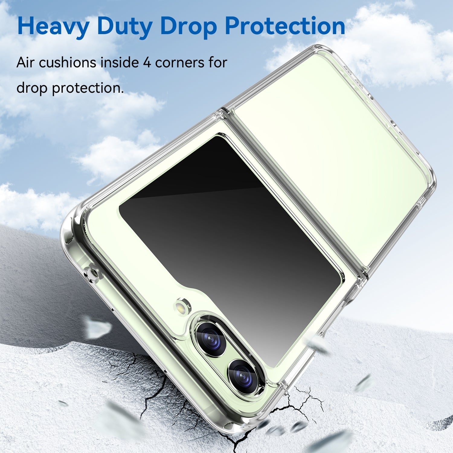 Samsung Galaxy Z Flip 5 5G Clear TPU Case