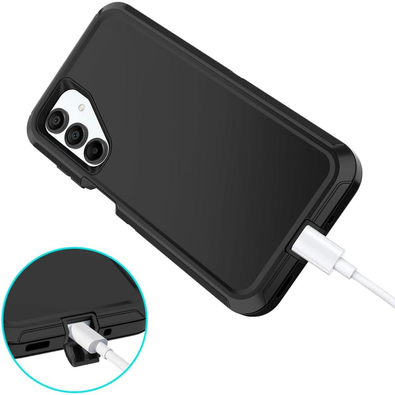 Samsung Galaxy A16 5G Defender Case Black