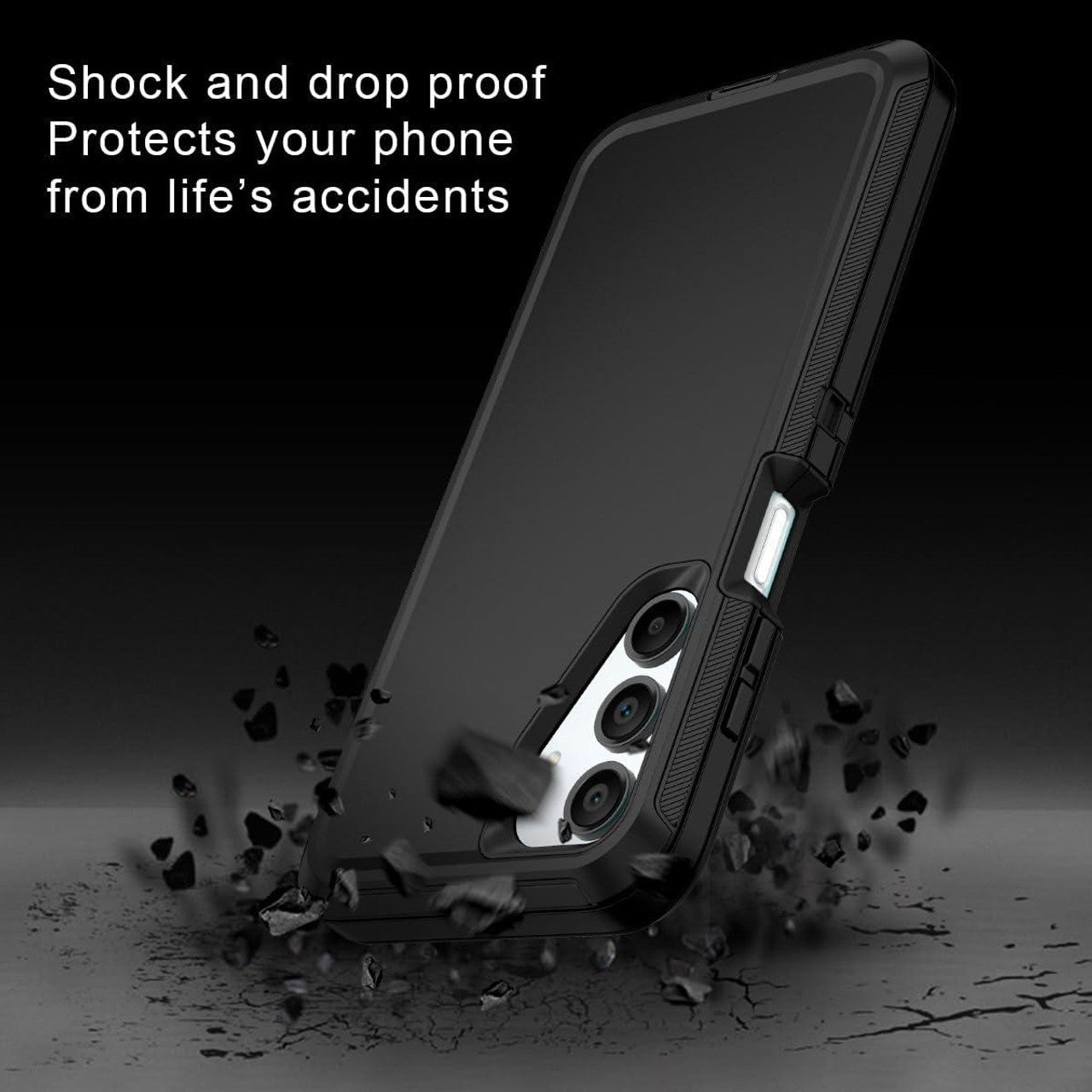 Samsung Galaxy A16 5G Defender Case Black