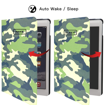 iPad 10th 10.9 inch/A16 Smart iPad Case Army Camo