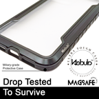 Nebula Military Shield & Clear Protective Phone Cases for iPhone