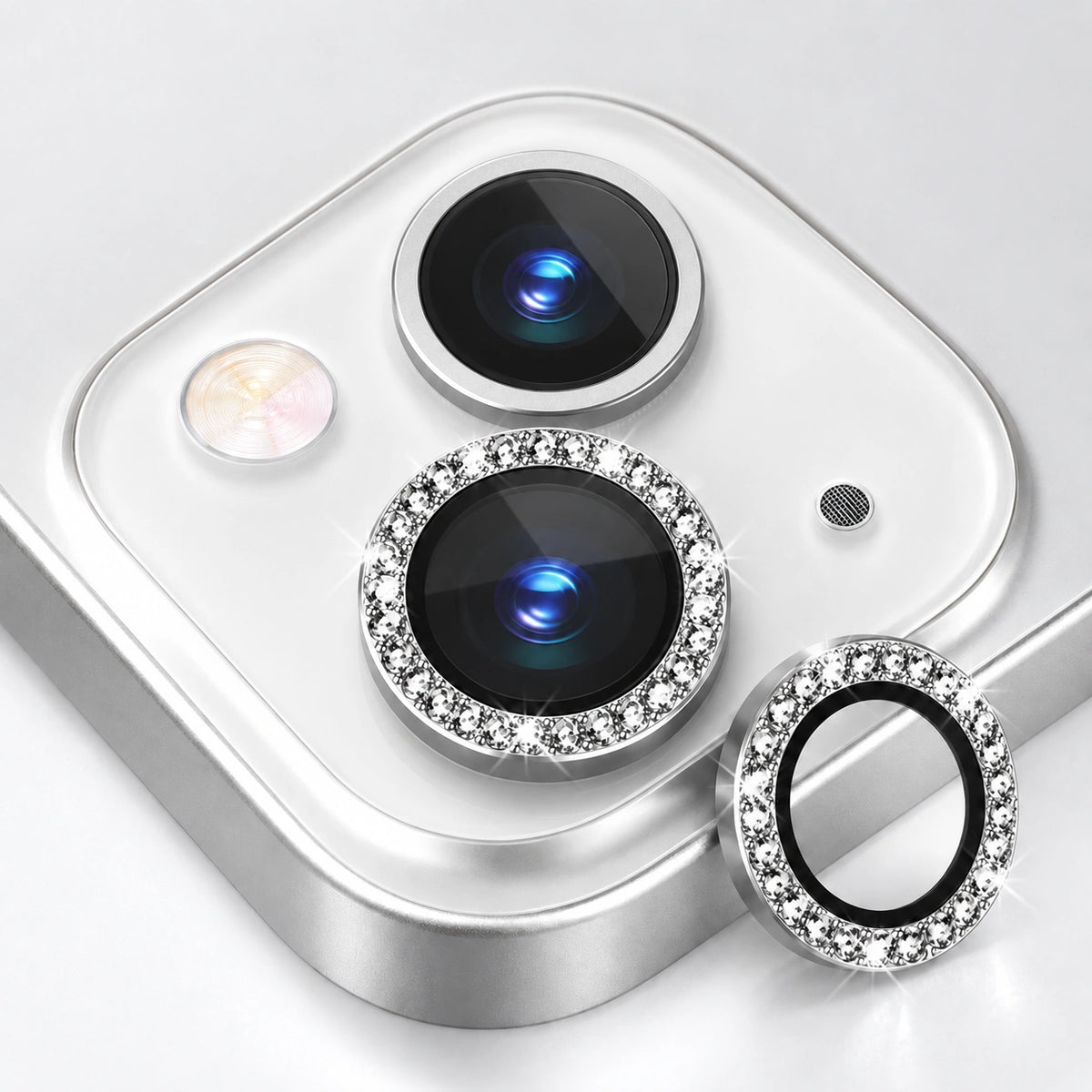 iPhone Camera Lens Protector Tempered Glass Diamond
