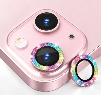 iPhone Camera Lens Protector Tempered Glass Diamond Colorful