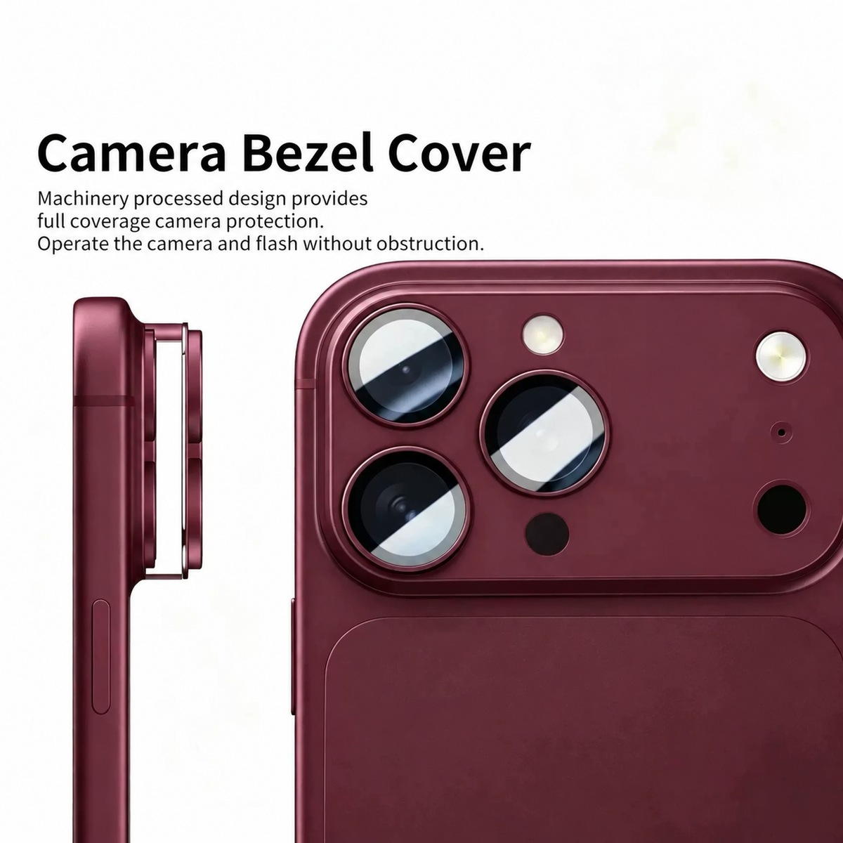 9D Full Camera Lens Metal Cover
