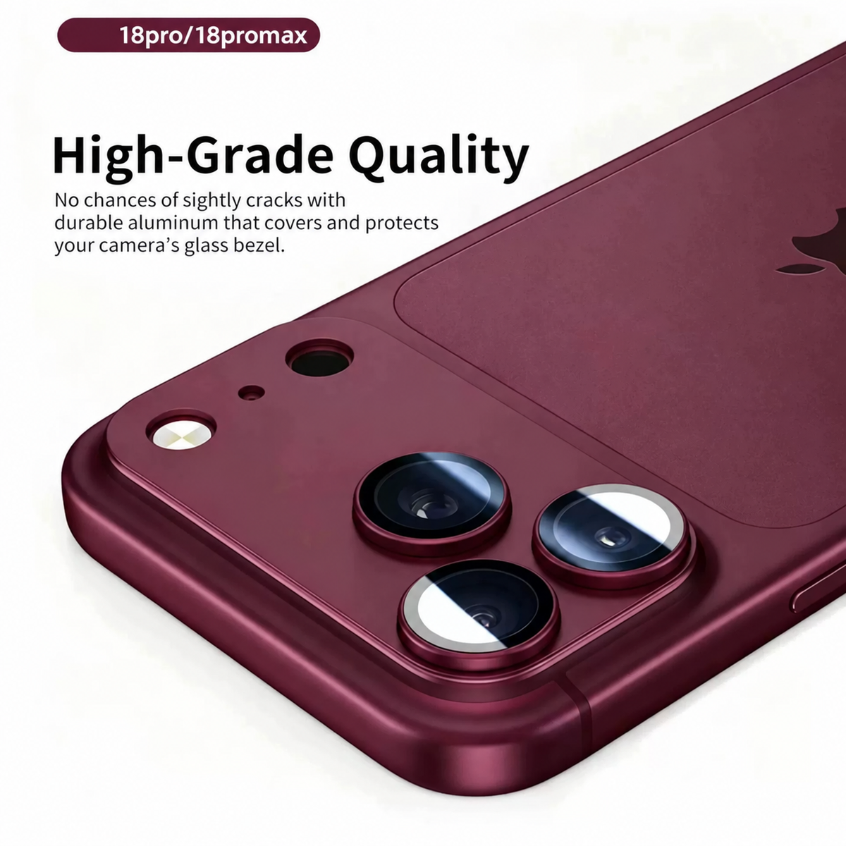 9D Full Camera Lens Metal Cover