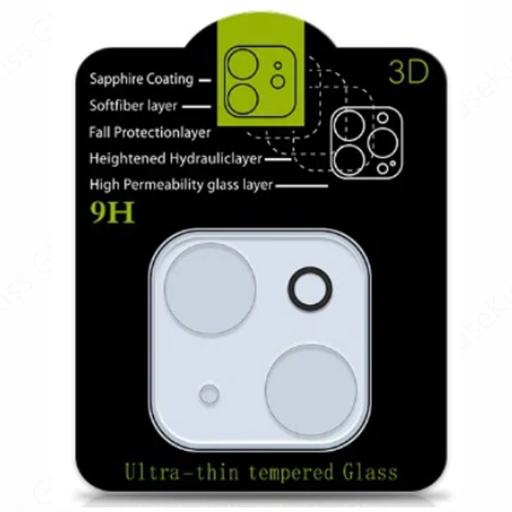 iPhone 15/15 Plus 9D Full Camera lens Tempered Glass
