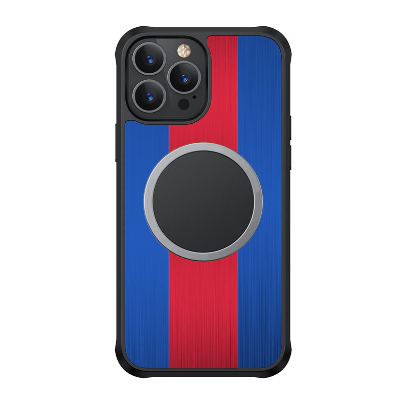 iPhone 13 Pro Nebula Shield Tough Case with MagSafe - Blue Red