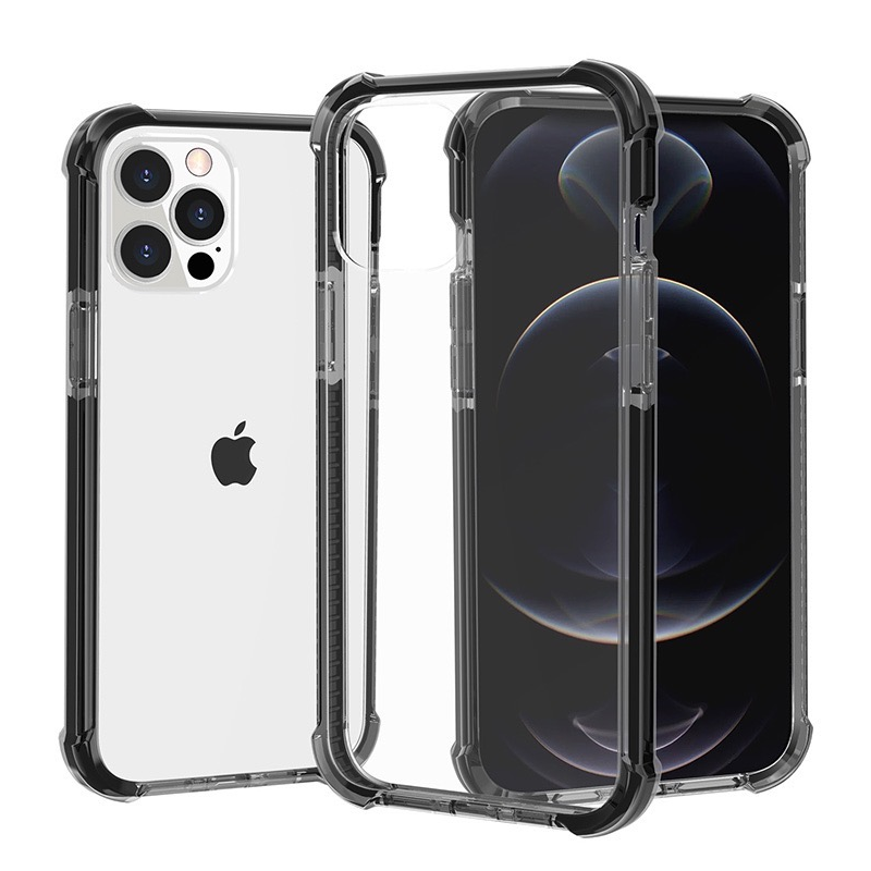 Nebula Clear Back Tough Case Black - iPhone Cases
