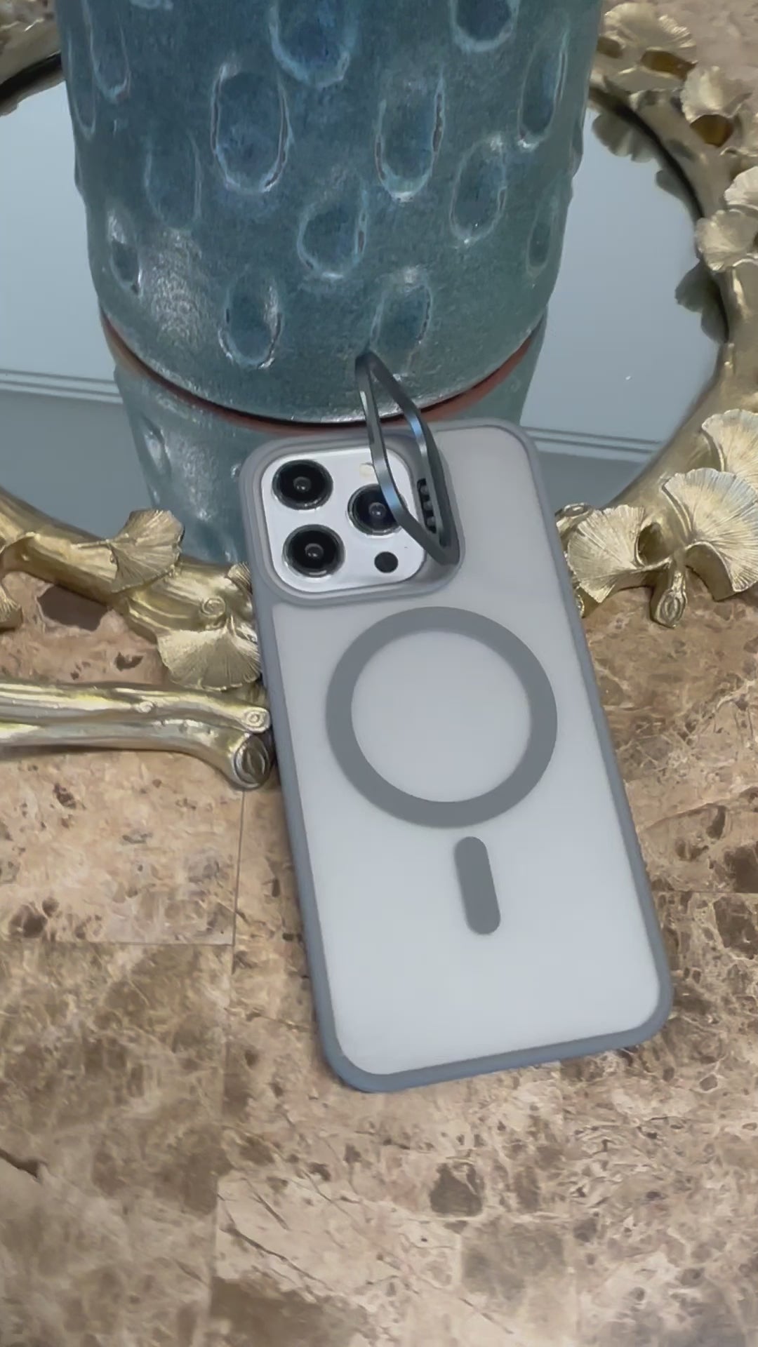 Nebula Snap Magsafe Case for iPhone 17 - Grey