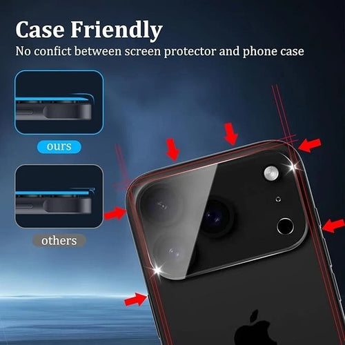 9H Full Camera Lens Tempered Glass for iPhone Models