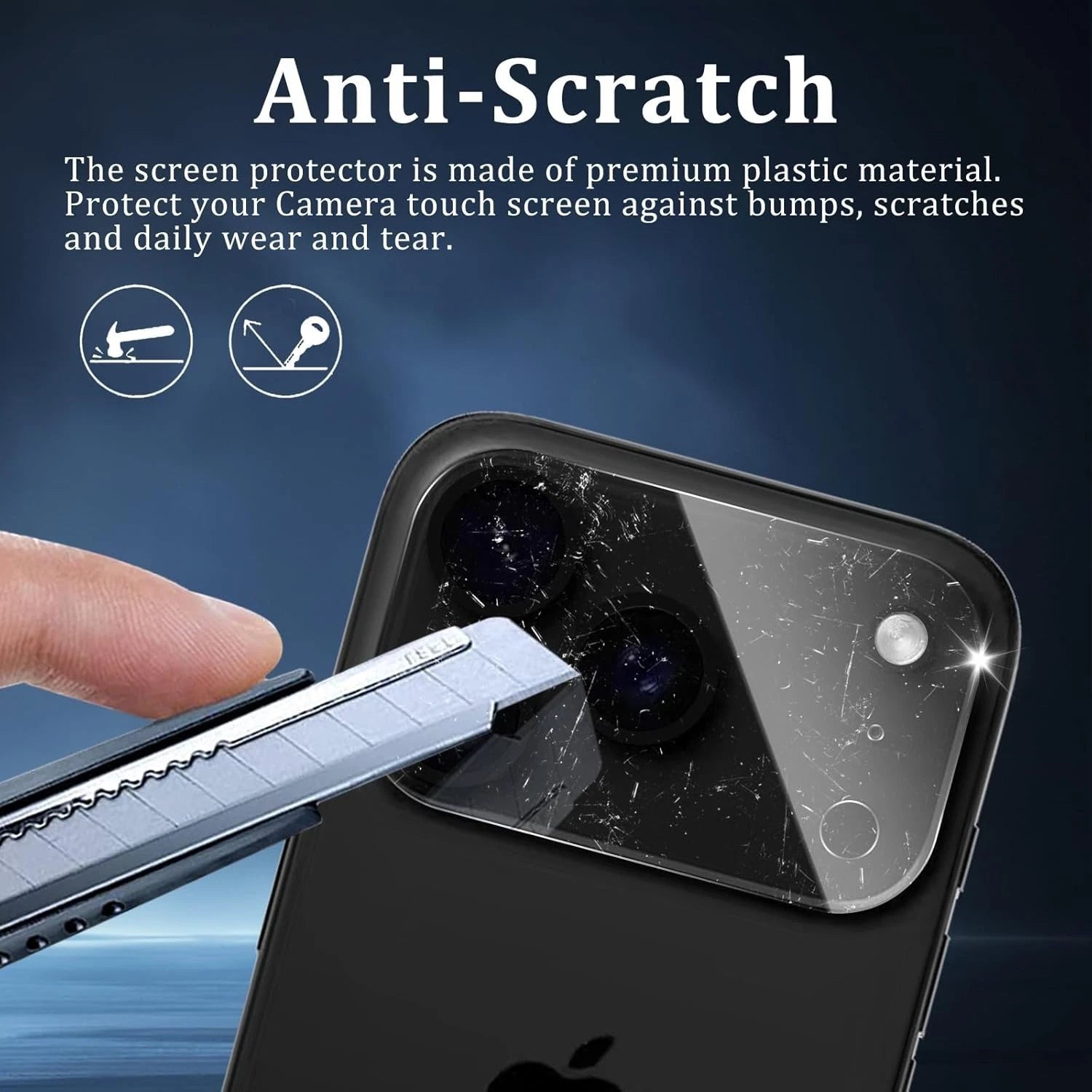 9H Full Camera Lens Tempered Glass for iPhone Models
