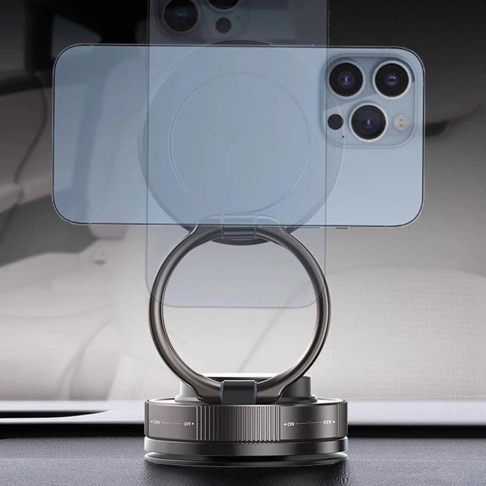 Magnetic Vacuum Suction Phone Holder