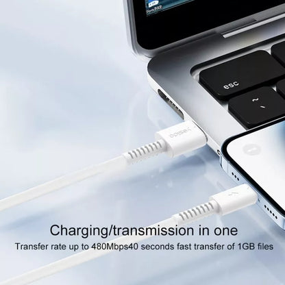Yesido PVC Data Cable - Lightning YESIDO Cable 1M White