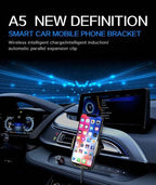 A5S Smart Sensor Car Wireless Charger