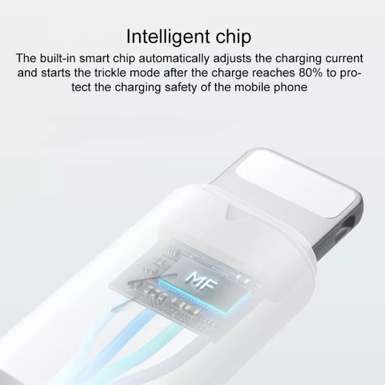 Yesido PVC Data Cable - Lightning YESIDO Cable 1M White