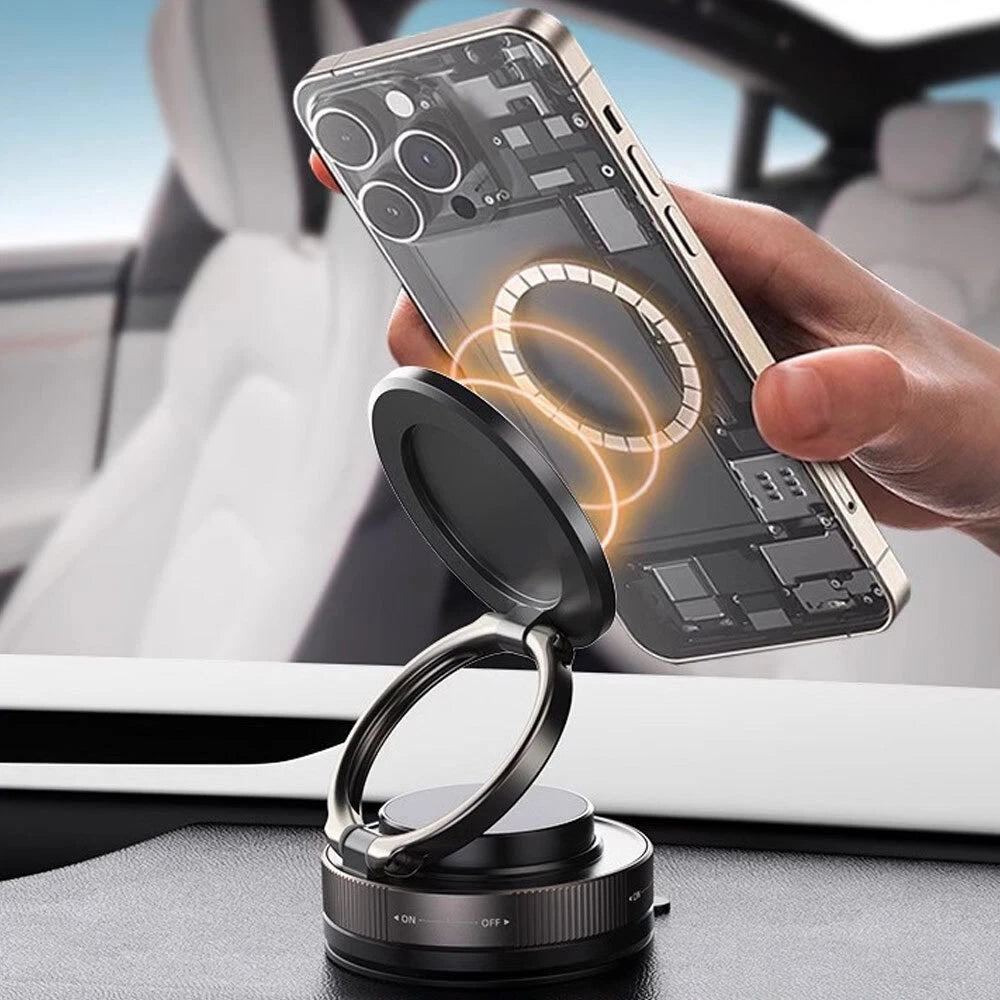 Magnetic Vacuum Suction Phone Holder