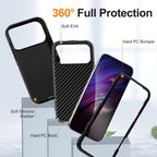 Triple Layered Guard Series iPhone 17 Air – Ultra Protective, Shockproof, Scratch-Resistant Phone Cover (Black)