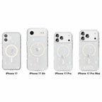 Nebula Clear Back Tough Case with MagSafe for iPhone 17 series – Crystal Sparkling