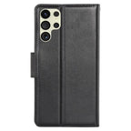 Samsung Galaxy S26Ultra Nebula Flip Leather Wallet Case Black