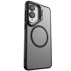 Nebula Samsung Galaxy S25 Edge Snap Magnetic Case with Integrated Stand Black