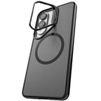 Nebula Samsung Galaxy S25 Edge Snap Magnetic Case with Integrated Stand Black
