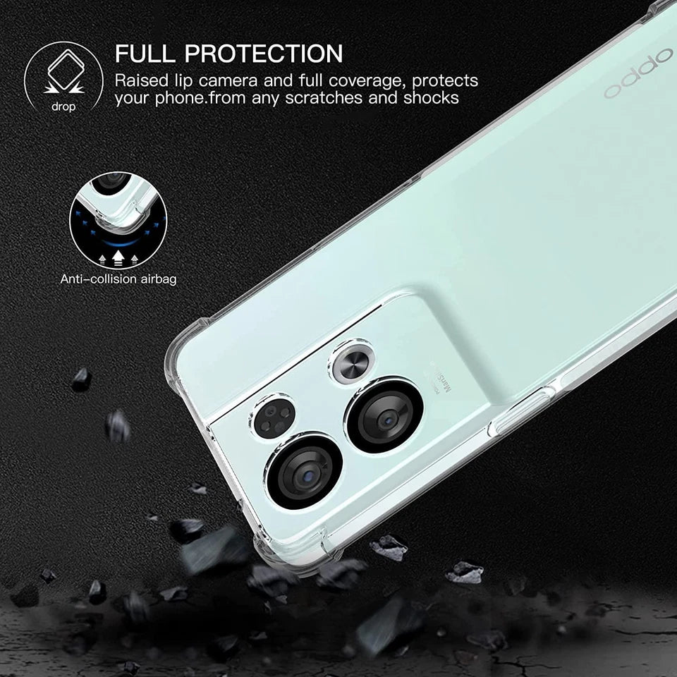 Oppo Reno 13 F 5G Jelly Clear Case