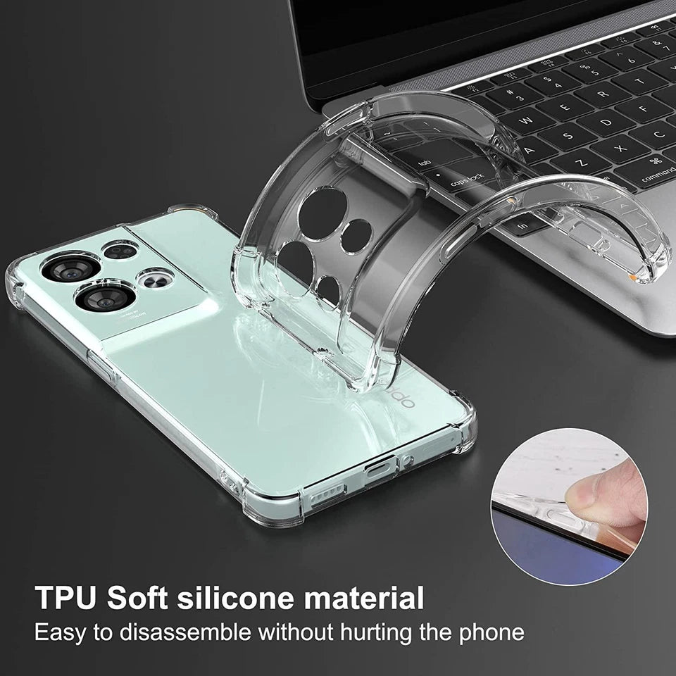 Oppo Reno 13 F 5G Jelly Clear Case