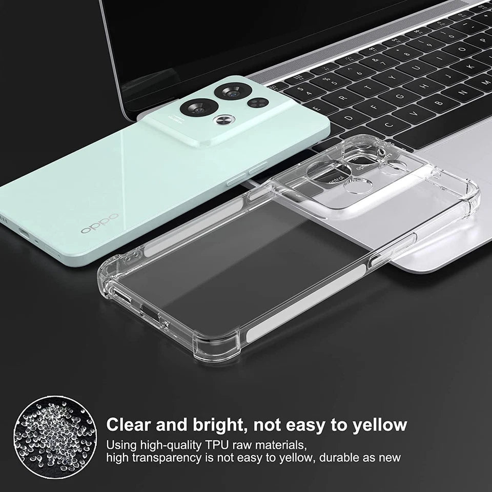 Oppo Reno 13 F 5G Jelly Clear Case