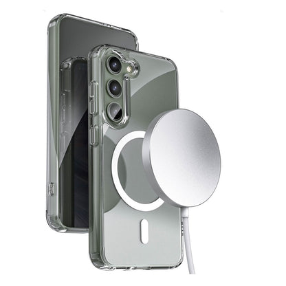 Samsung Galaxy S26 FE Magnetic Back Cover Case Clear