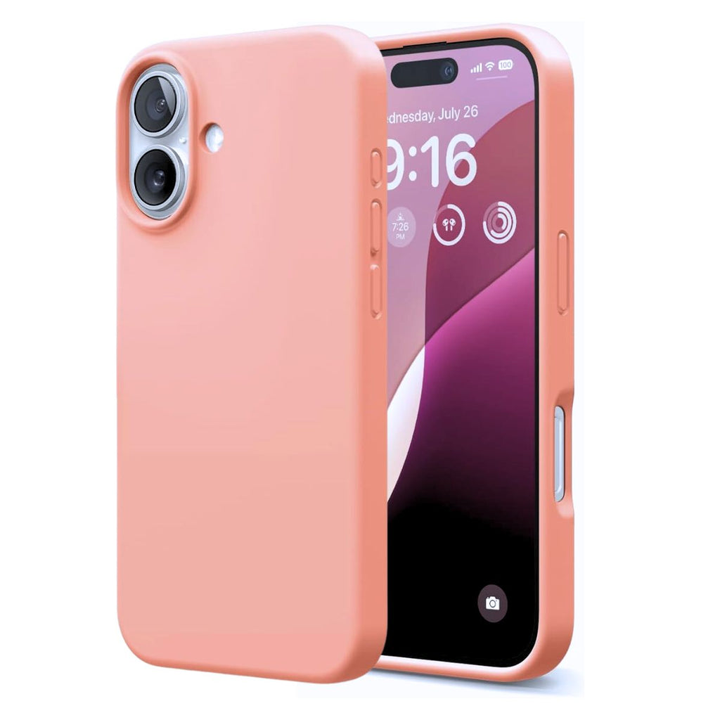 Silicone Rubber Case Sand Pink for iPhone
