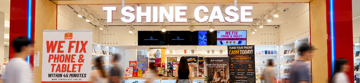 Illustrative T Shine Case storefront