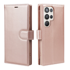 Samsung Galaxy S25Ultra Nebula Flip Leather Wallet Case Rose Gold