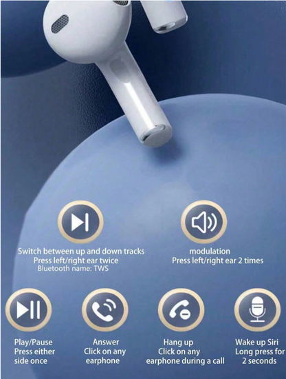 Pro 6 Bluetooth Earphones