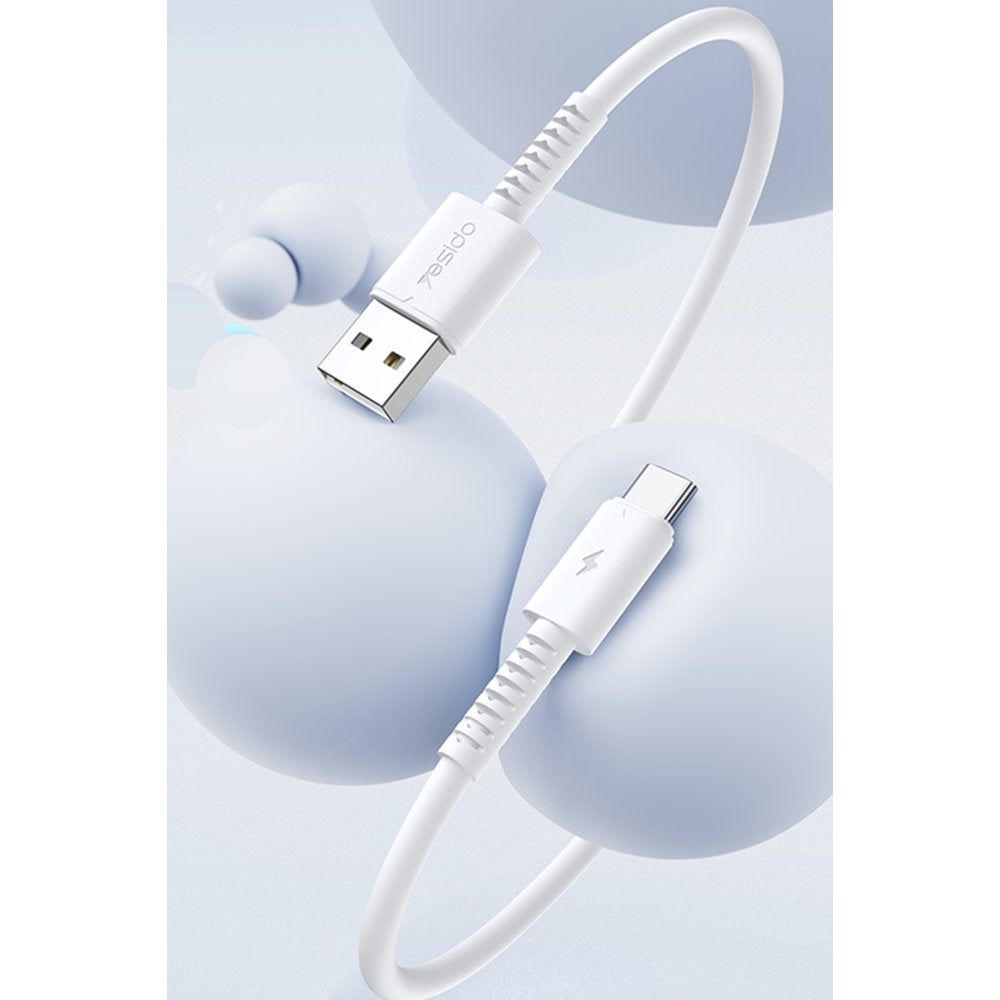 Yesido PVC Data Cable - Type C YESIDO Cable 1M White